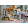 TEGGI TI-011-174 Komplet MULTIFUN 1+2 szary/różowy/turkusowy