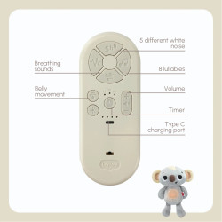 TINY LOVE TL130900 Oddychająca przytulanka Koala Snuggly Buddy