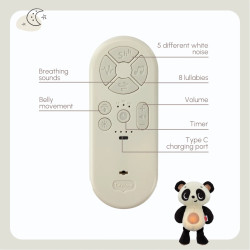 TINY LOVE TL131010 Oddychająca przytulanka Panda Snuggly Buddy