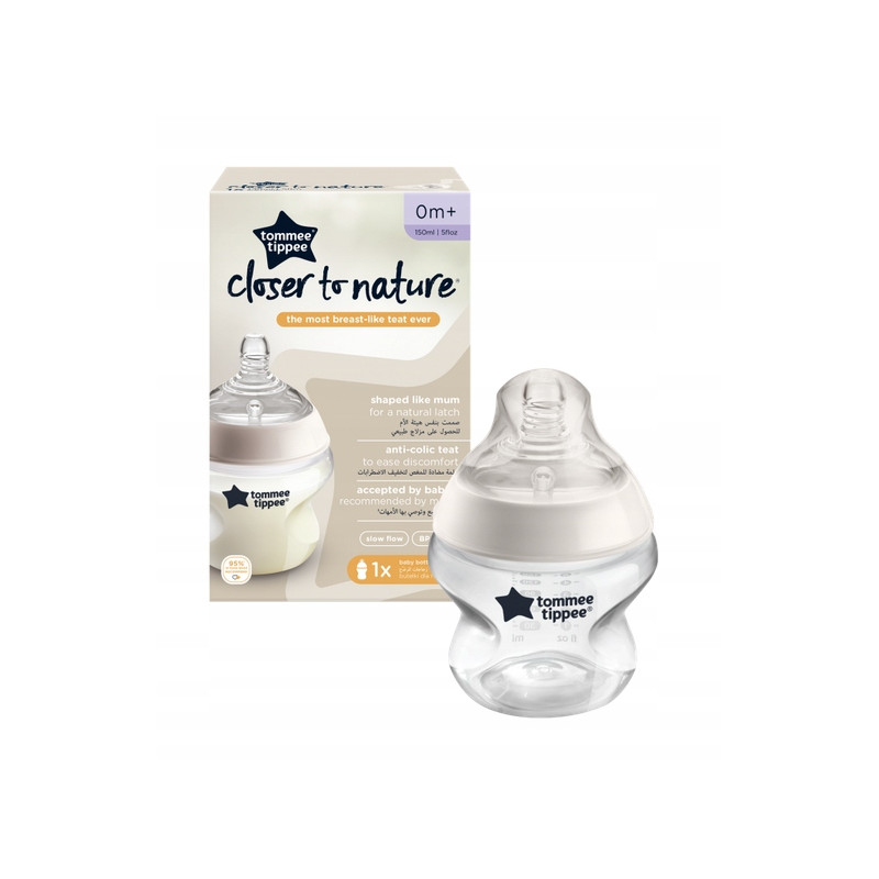 TOMMEE TIPPEE TTP42240090 Butelka plastikowa 150 ml