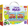 TREFL 02267 Gra Memos Maxi Pojazdy