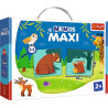 TREFL 02268 Gra Memos Maxi Zwierzęta i ich dzieci