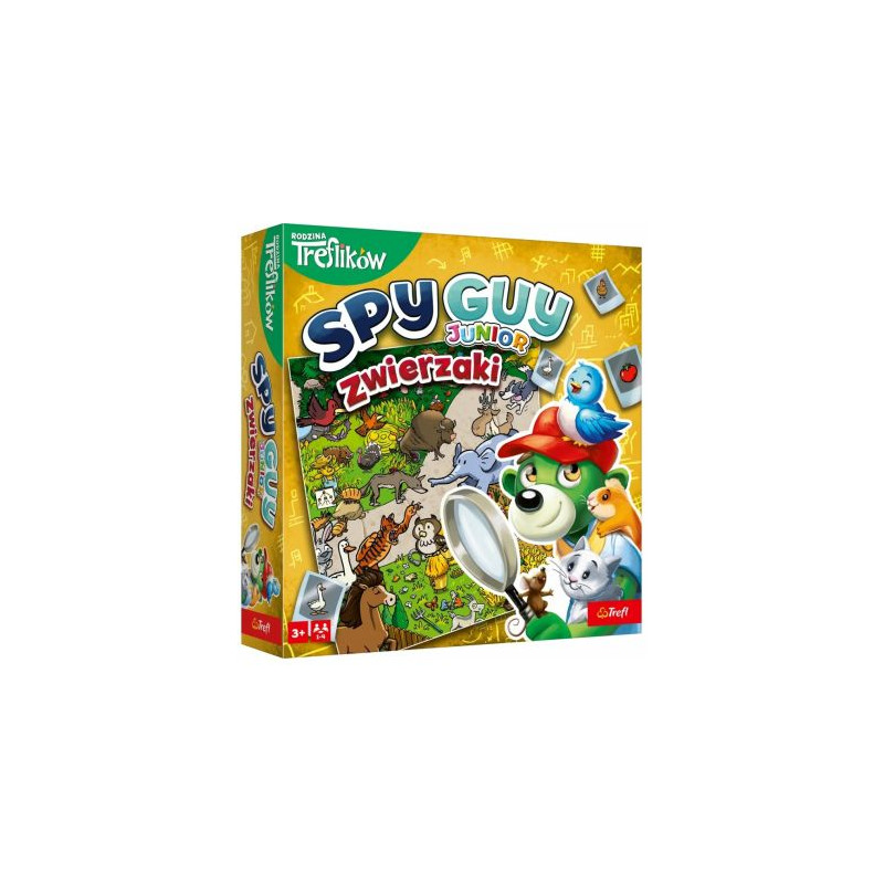 TREFL 02595 Gra Spy Guy Junior Zwierzaki Trefliki