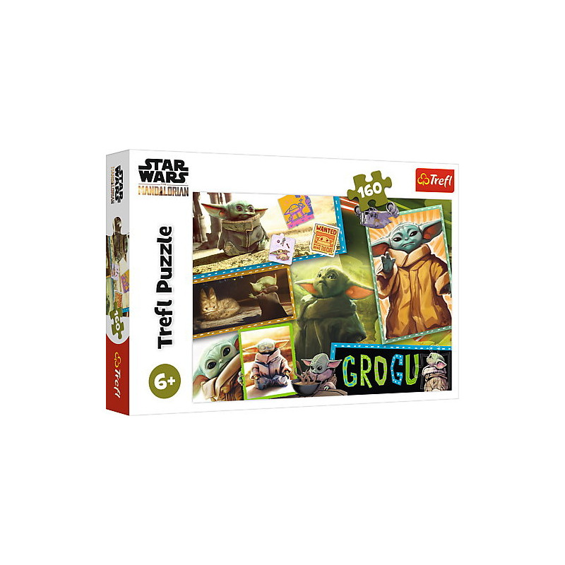 TREFL 15411 Puzzle 160 Grogu