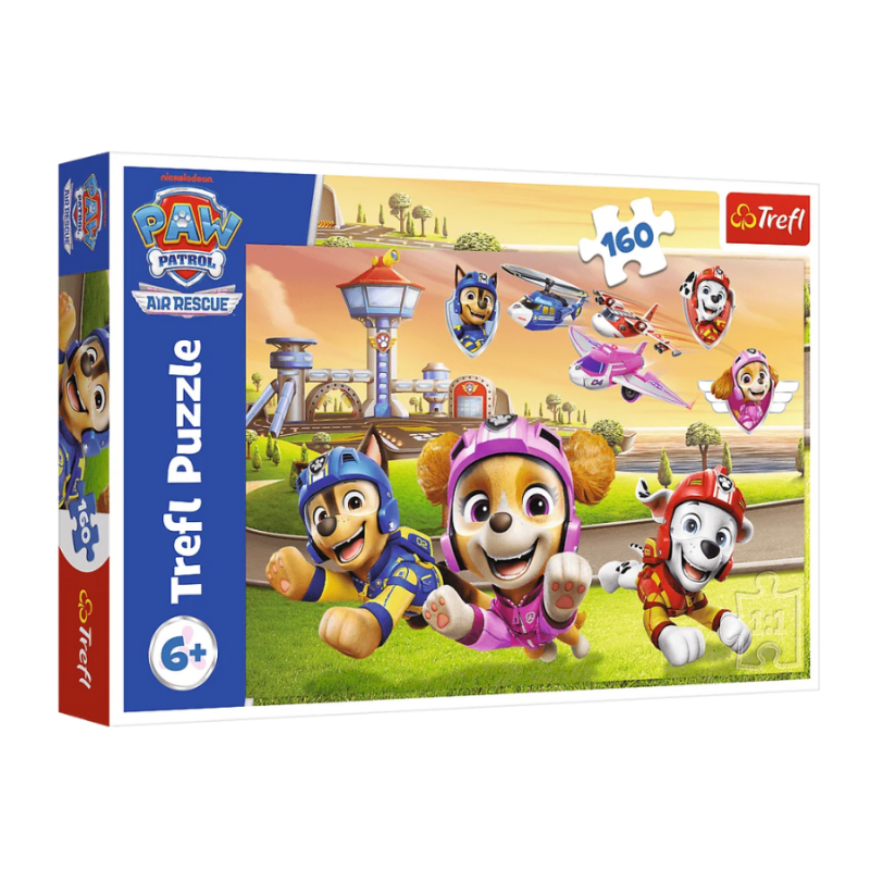 TREFL 15432 Puzzle 160 Paw Patrol Psy górą