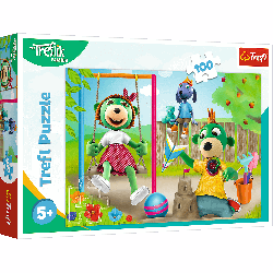 TREFL 16422 Puzzle 100 Zabawne Trefliki