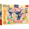 TREFL 16495 Puzzle 100 Stitch i przyjaciele w akcji