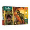 TREFL 16578 Puzzle 100 T-Rex / Rodzina Treflików