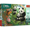TREFL 16595 Puzzle 100 Pandy / Rodzina Treflików