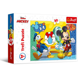 TREFL 18289 Puzzle 30 Myszka Miki i Wesoły Domek