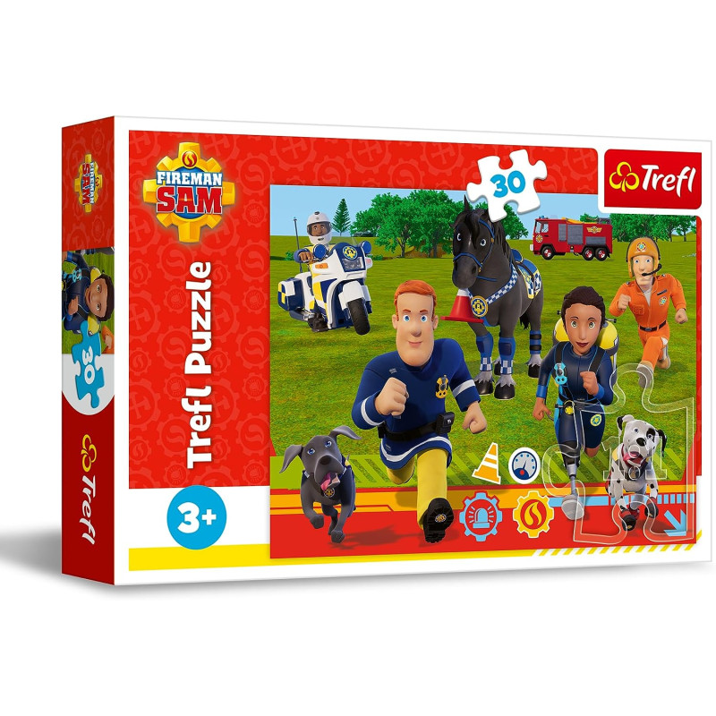 TREFL 18297 Puzzle 30 Gotowi do pomocy
