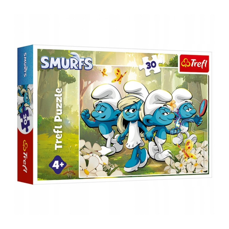 TREFL 18317 Puzzle 30 Smerfne przygody