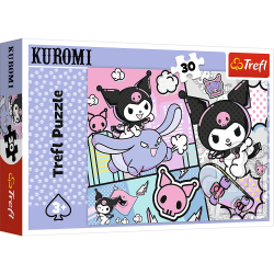 TREFL 18325 Puzzle 30 Zabawy z Kuromi