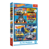 TREFL 34442 Puzzle 2x70 Samochodziki Hot Wheels
