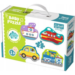 TREFL 36075 Puzzle Baby Classic Pojazdy transportowe 1+