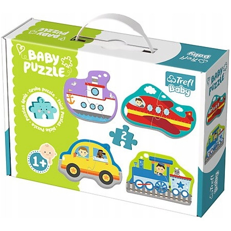 TREFL 36075 Puzzle Baby Classic Pojazdy transportowe 1+