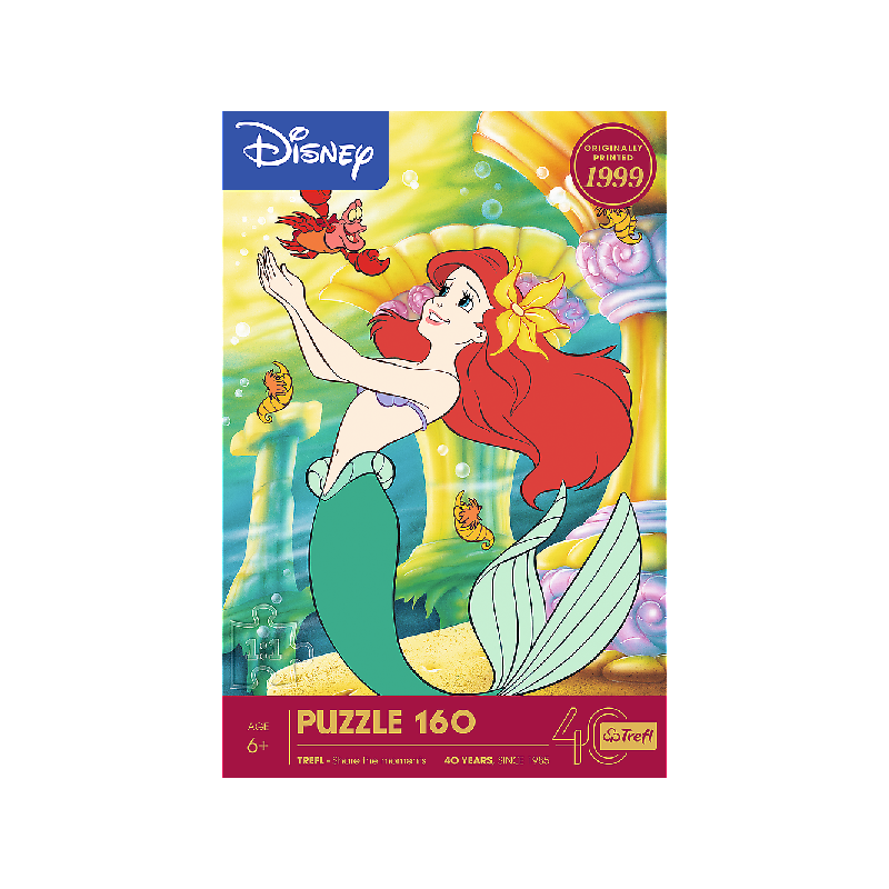 TREFL 40056 Puzzle 160 Mała Syrenka