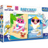 TREFL 43005 Puzzle Baby MAXI 2x10 Wesoły dzień rekina