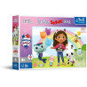 TREFL 50039 Puzzle 60 XXL Weseli Przyjaciele Gabi