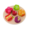 TREFL 61638 Zabawka drewniana Fruity Beauty