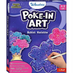 TREFL 62612 Skillmatics Poke-In Art Bukiet kwiatów