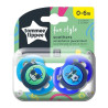 TT 43335795 Smoczek uspokajający FUN STYLE 0-6m 2 szt.