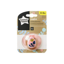 TT 43338670 Smoczek uspokajający MODA GIRL 0-6m 1 szt.+ gratis smoczek do butelki 424584