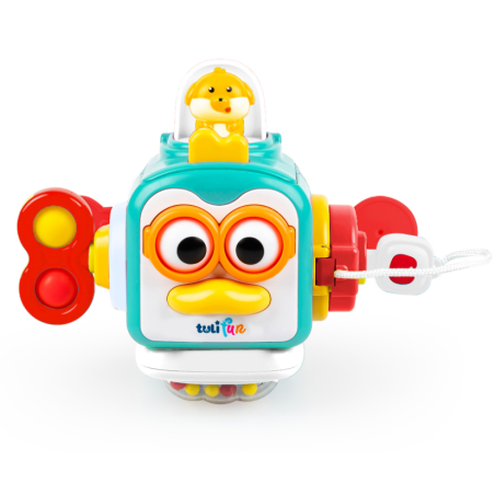 TULI FUN TF 30133 Kostka Pingwin turkusowa
