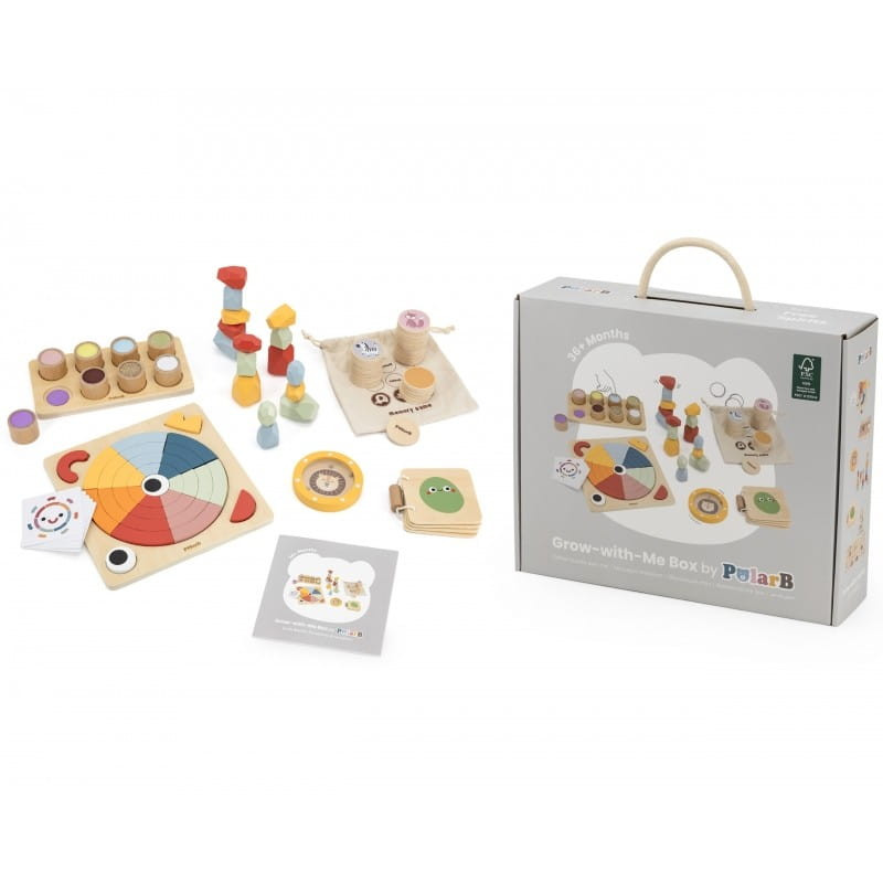 VIGA 44266 Zestaw zabawek Pudełko Box 36+