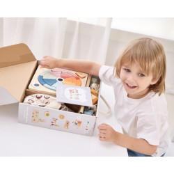 VIGA 44266 Zestaw zabawek Pudełko Box 36+