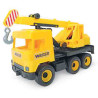 WADER 32122 Middle Truck - Dźwig żółty