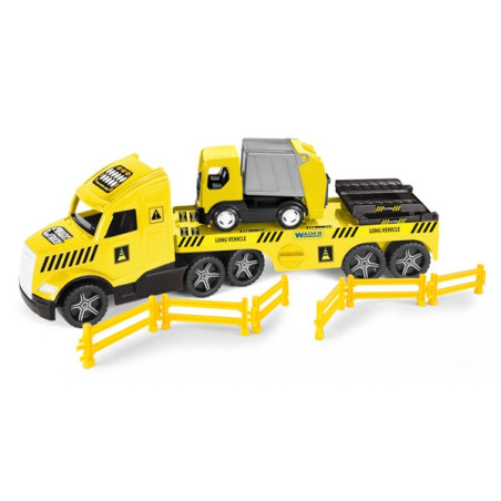 WADER 36441 Magic Truck Technik laweta ze śmieciarką