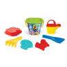 WADER 81642 SpongeBob komplet do piasku 7el.