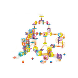 WOOPIE 53224 Klocki magnetyczne Tor kulkowy 89 el.