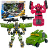 WOOPIE 53880 Roboty Transformujące Zestaw 4w1 Samochody Bojowe