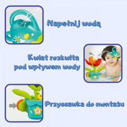 WOOPIE 54733 Zabawka do kąpieli Kwiatek do podlewania