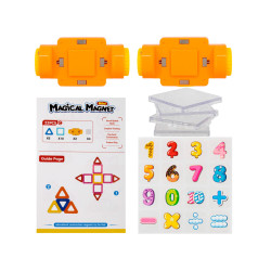 WOOPIE 55044 Klocki magnetyczne konstrukcyjne 22 el.