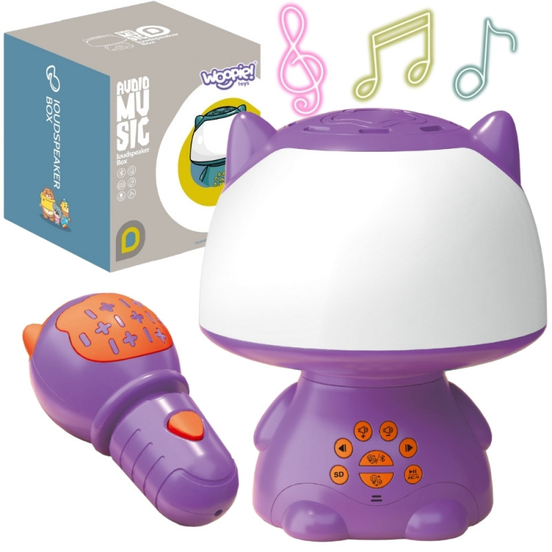 WOOPIE 55112 Multifunkcyjna Lampka Głośnik Mikrofon