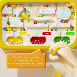 WOOPIE 55808 Tablica magnetyczna Labirynt Krab pomarańczowa