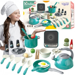 WOOPIE 56522 Zestaw Narzędzi Kuchennych Zielony 24el.