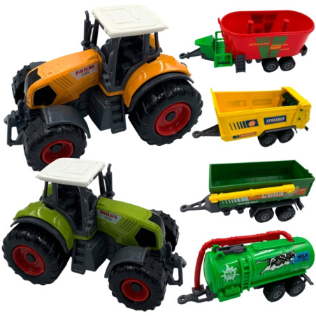 WOOPIE 56553 Zestaw Mini Pojazdy Farma