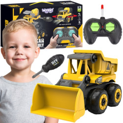 WOOPIE 56713 Zdalnie sterowana RC koparka do skręcania