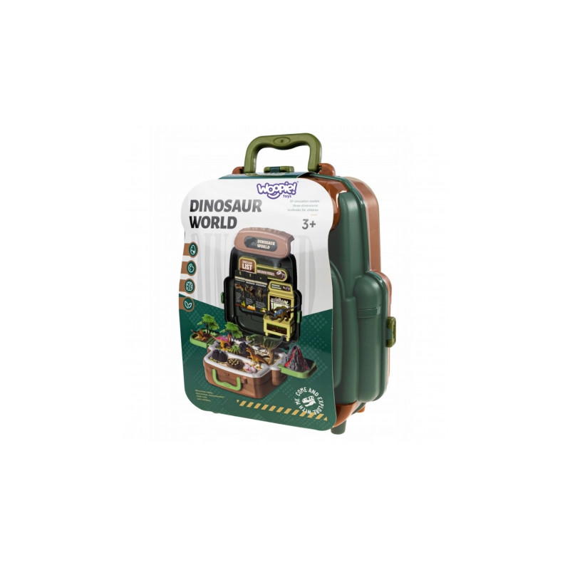 WOOPIE 57093 Walizka Dinosaur World - edukacyjny zestaw