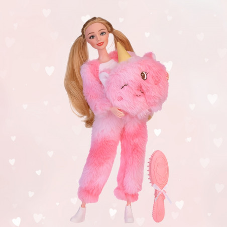 WOOPIE 57604 ROYAL Lalka Emi w przebraniu misia