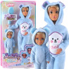 WOOPIE 58007 ROYAL Lalki Kombinezony Niebieskie Misie