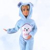 WOOPIE 58007 ROYAL Lalki Kombinezony Niebieskie Misie