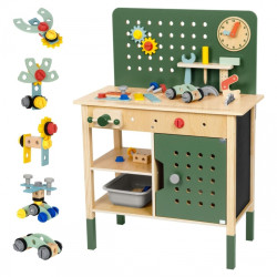 WOOPIE 58250 GREEN Drewniany Warsztat STEM