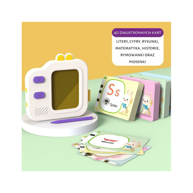 WOOPIE 58359 Tablet graficzny znikopis do nauki rysowania