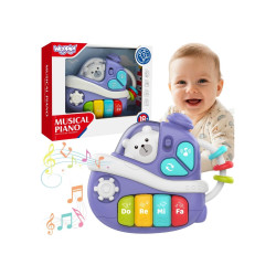 WOOPIE BABY 59196 Interaktywne muzyczne pianinko statek