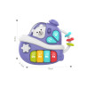 WOOPIE BABY 59196 Interaktywne muzyczne pianinko statek